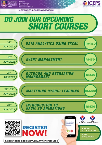June Upcoming Short Courses 